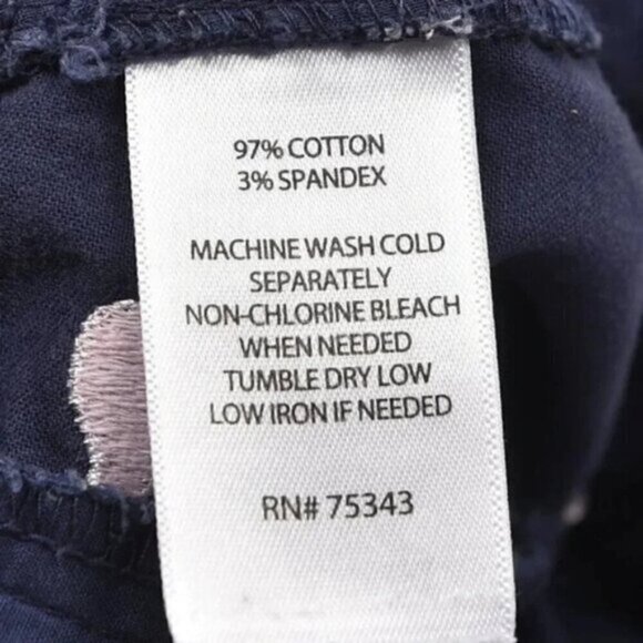 British Khaki Whale Shorts Blue Pink Embroidered Cotton Size 8 - Picture 6 of 6